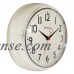 Westclox 32042W 9.5" Retro Wall Clock   555873258